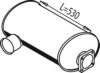MAN 81151010129 Middle-/End Silencer
